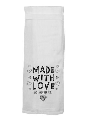 Made With Love Dish Towel