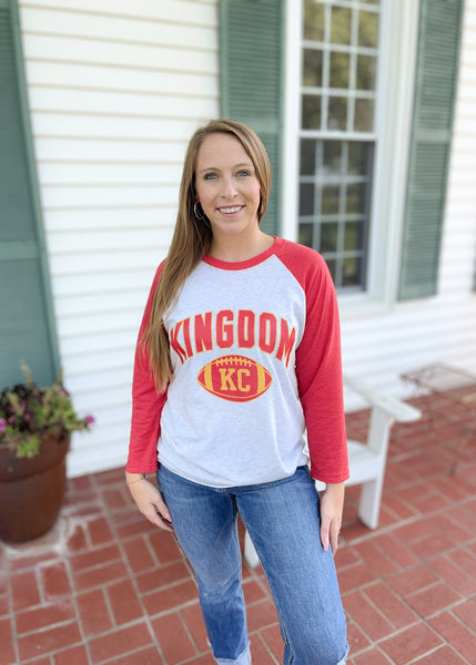 Kingdom 3/4 Sleeve Baseball Tee