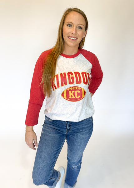 Kingdom 3/4 Sleeve Baseball Tee