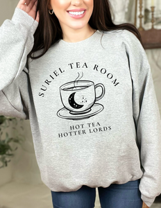 PREORDER Suriel Tea Room Sweatshirt - Ash