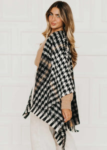 Shayla Houndstooth Shawl