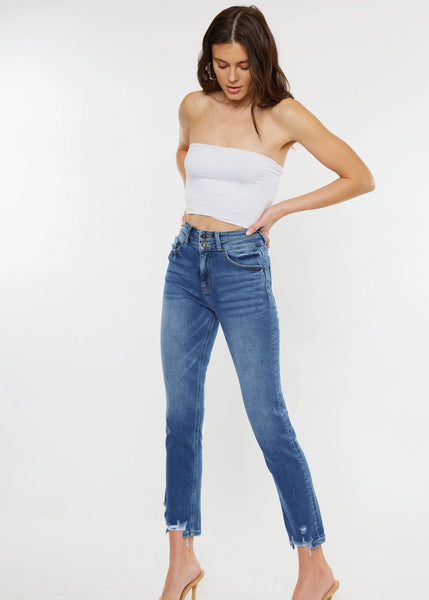 Kelly Ultra High Rise Slim Straight Jeans