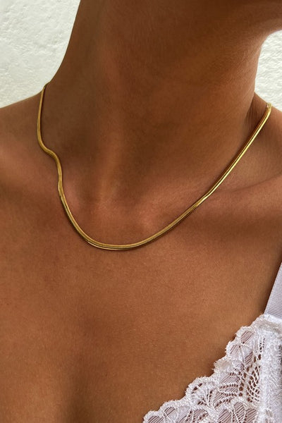 Bermuda Herringbone Necklace