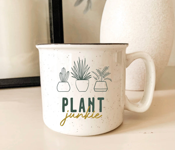 Plant Junkie 18oz Mug - HUDSON HOUSE BOUTIQUE