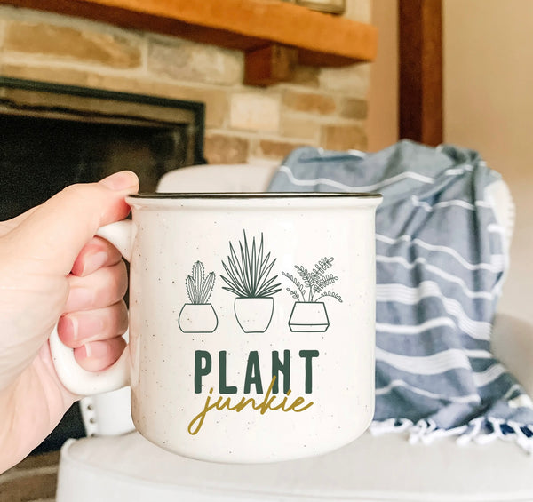 Plant Junkie 18oz Mug - HUDSON HOUSE BOUTIQUE