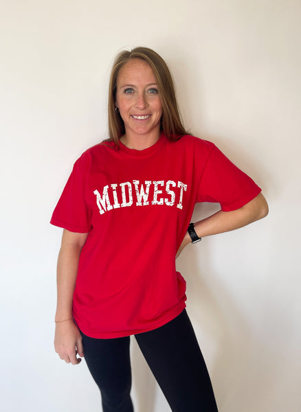Midwest Comfort Colors Tee - Red
