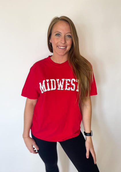 Midwest Comfort Colors Tee - Red