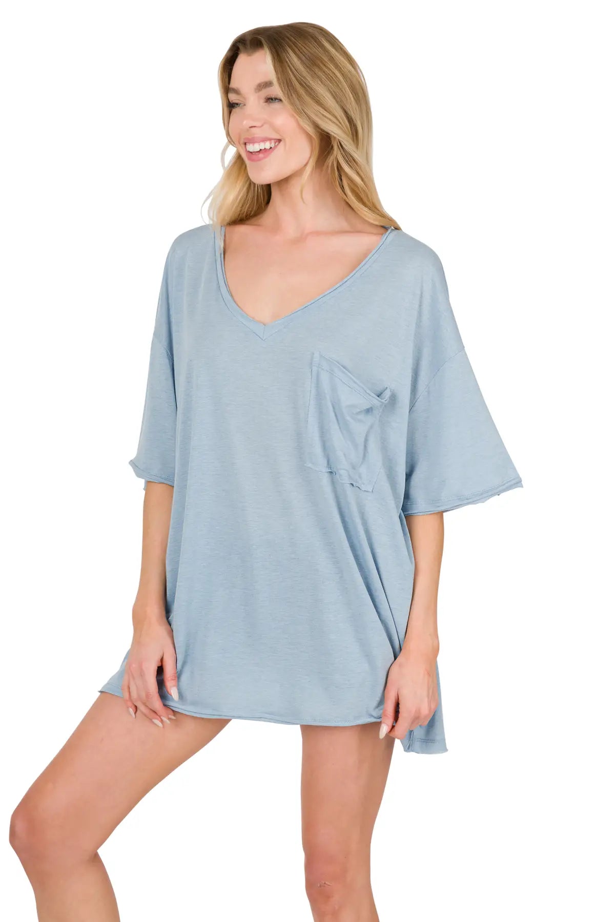oversized boyfriend t shirt dress Yours Women's Plus Size Teal Blue & White Stripe T-Shirt Dress Size 12
